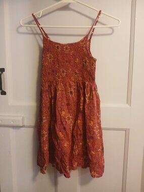 Mudd Girls 7 Pink Dress